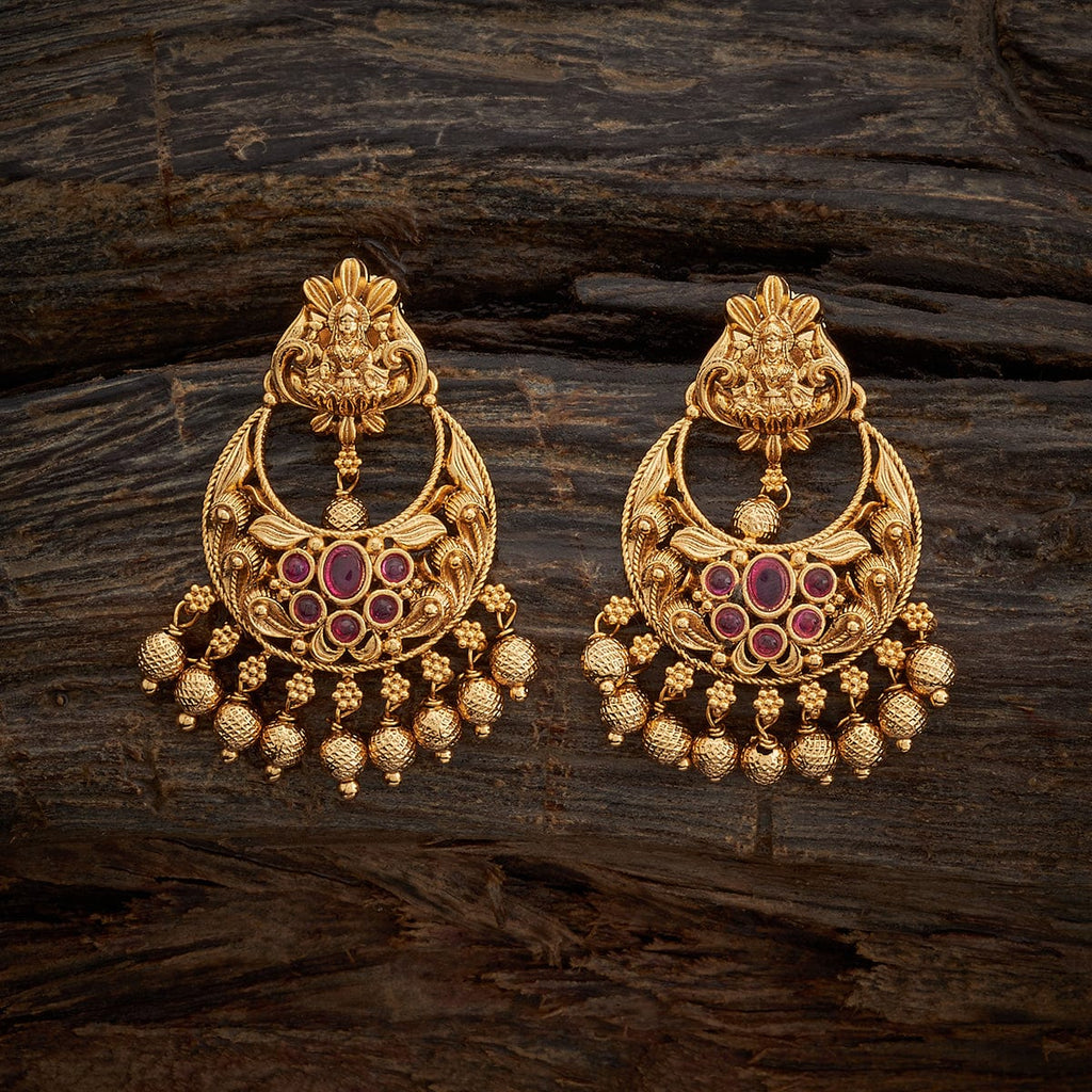 2020 की beautiful stylish & #trendy gold earring design with price and  weight chandbali earring #245 - YouTube